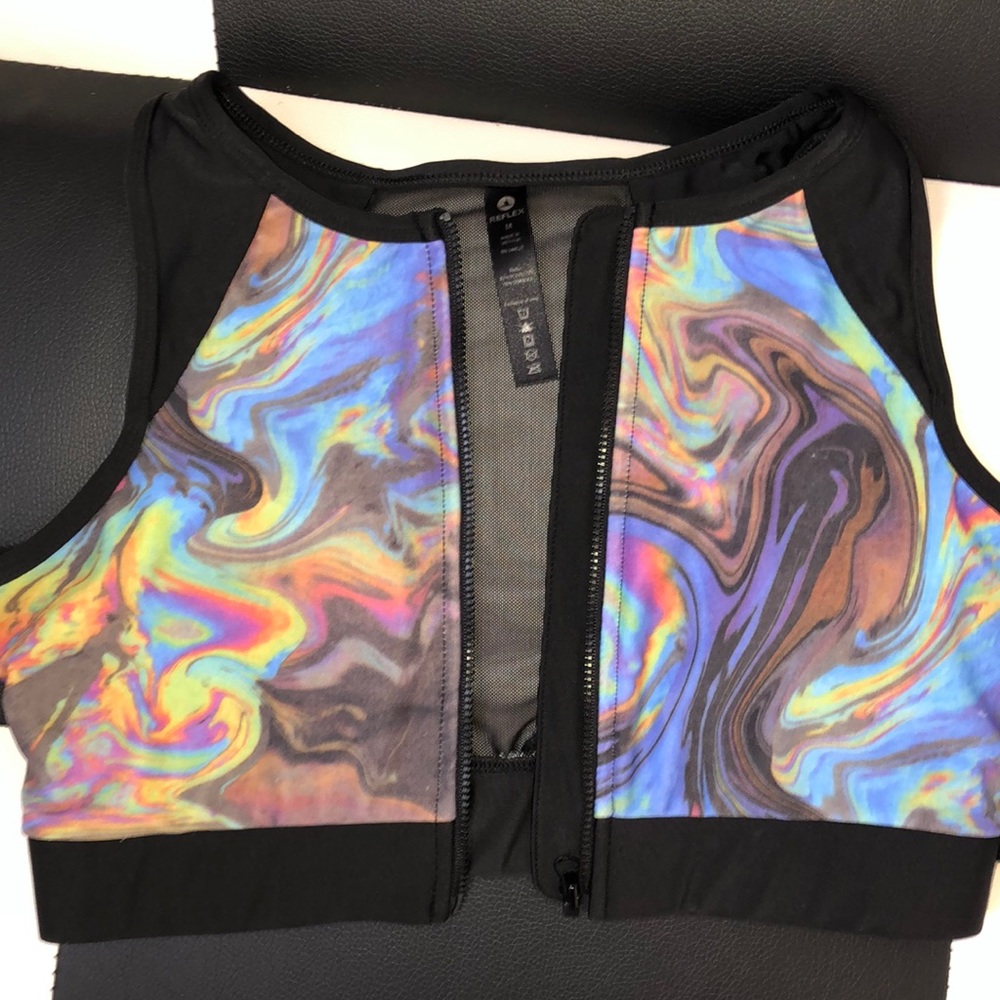 Reflex Zip front bra - Picture 2 of 4